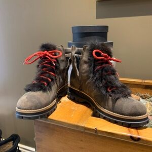 Ateliers Wesson - Suede Water Proof Boots. Women Size 40